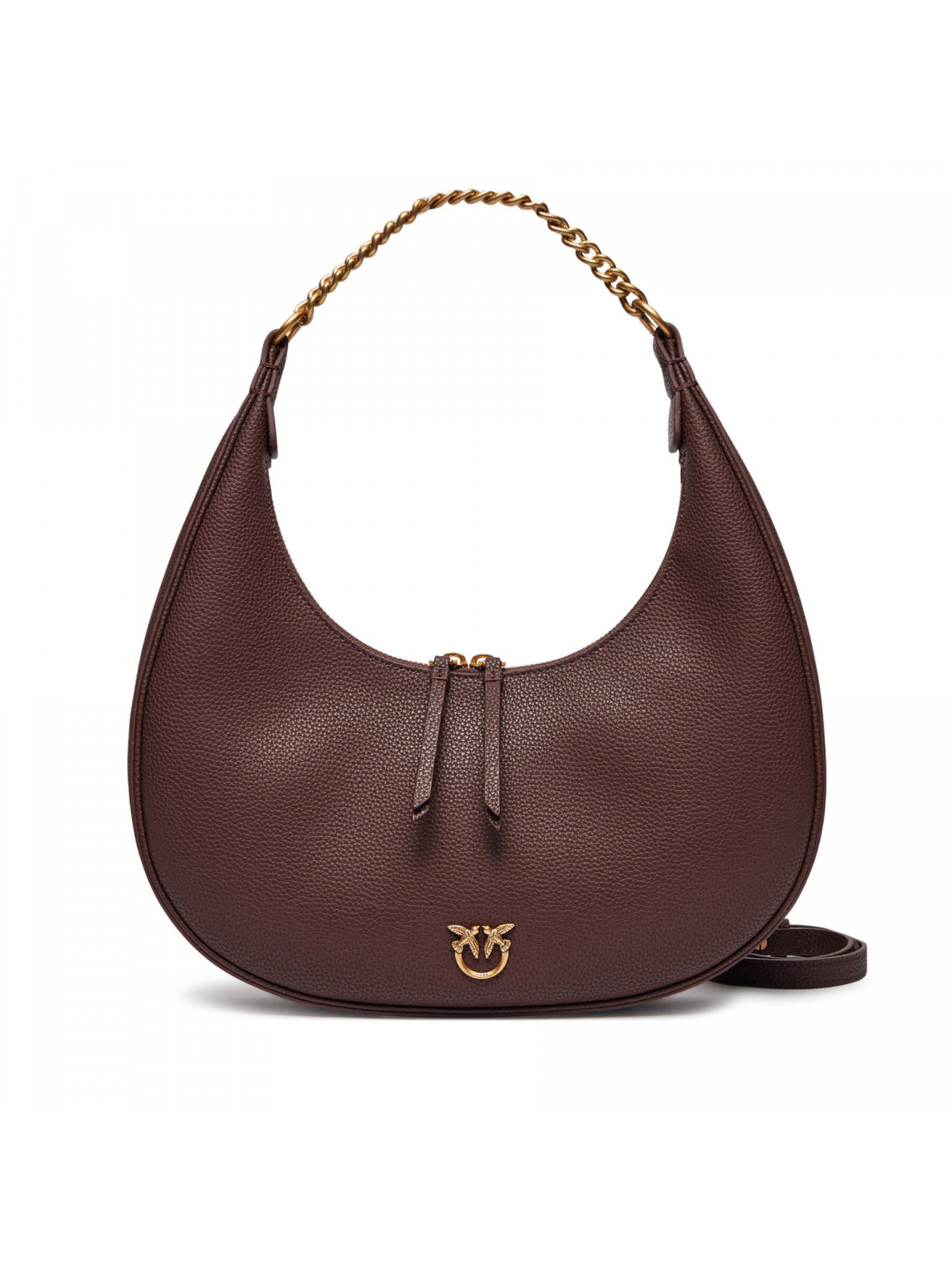 Kabelka PINKO Brioche Hobo Classic AI 24-25 PLTT 101526 A29Q Hnědá